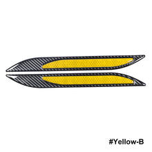Load image into Gallery viewer, 2Pcs Universal Carbon fiber Car Sticker Bumper Protector Reflective Strips Truck Auto Motorcycle Anti-Scratch Warning Stickers
