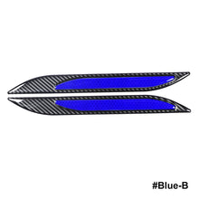 Load image into Gallery viewer, 2Pcs Universal Carbon fiber Car Sticker Bumper Protector Reflective Strips Truck Auto Motorcycle Anti-Scratch Warning Stickers
