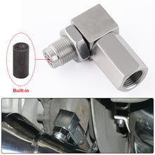 Load image into Gallery viewer, Universal 90 Degree Design O2 Oxygen Sensor Adapter Extender Bung Extension Catalytic Converter O2 Oxygen Sensor Spacer For Off Road Vehicles
