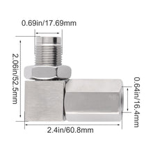 Load image into Gallery viewer, Universal 90 Degree Design O2 Oxygen Sensor Adapter Extender Bung Extension Catalytic Converter O2 Oxygen Sensor Spacer For Off Road Vehicles
