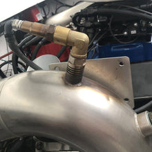 Load image into Gallery viewer, Universal Brass Fitting M18 x 1.5 Connector Plug Kit P0420 P0430 Exhaust 90 Degree O2 Oxygen Sensor Spacer Extender Tool
