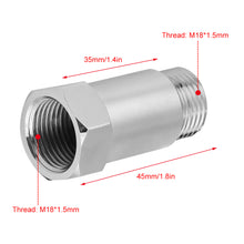 Load image into Gallery viewer, M18X1.5 Oxygen O2 Sensor Extender Car CEL Fix Check Engine Light Eliminator Adapter Converter O2 Oxygen Sensor Spacer
