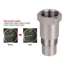Load image into Gallery viewer, Universal Car CEL SES DTC Fix Check Engine Light Eliminator Adapter Oxygen O2 Sensor M18X1.5 For OFF Road Catalyst CSV Auto Parts
