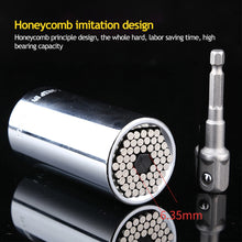 Load image into Gallery viewer, Universal Multi-Function Wrench Tools Set Socket Adapter A Hand Tool Set Repair Kit Locksmith Screwdriver Wrench Multitool Tool
