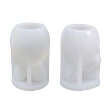 Load image into Gallery viewer, 3D Bunny Silicone Candle Mold Faceless Rabbit Head Aromatherapy Soap Plaster Resin Mould Candle Making Supplies Home Decor
