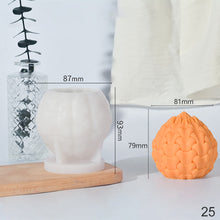 Load image into Gallery viewer, Different Styles of Geometric Candles Silicone Mold DIY Handmade Spiral Wavy Candles Soap Plaster Gifts Decorative Ornaments
