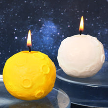 Load image into Gallery viewer, 3D Earth Moon Silicone Candle Mold DIY Aromatherapy Plaster Soap Resin Clay Mould Handmade Candle Making Party Home Decor Craft
