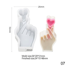 Load image into Gallery viewer, Creative Gesture Candle Silicone Mold Aromatherapy Plaster Silicone Mold DIY Crafts Home Decorations 3D Buddha Hand Candle Mold
