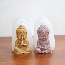 Load image into Gallery viewer, 3D Buddha Silicone Candle Mold Church Buddha Incense Candle Plaster Decoration Mold DIY Church Candle Production Supplies
