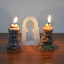 Load image into Gallery viewer, 3D Buddha Silicone Candle Mold Church Buddha Incense Candle Plaster Decoration Mold DIY Church Candle Production Supplies
