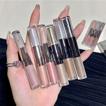 Load image into Gallery viewer, 8 Colors Double Head Liquid Eye Shadow Matte Pearlescent Long-lasting Liquid Eye Shadow Shiny Eye Makeup Cosmetics
