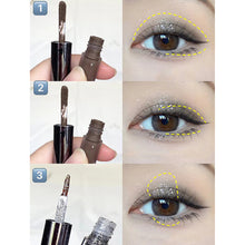 Load image into Gallery viewer, 8 Colors Double Head Liquid Eye Shadow Matte Pearlescent Long-lasting Liquid Eye Shadow Shiny Eye Makeup Cosmetics
