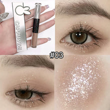 Load image into Gallery viewer, 8 Colors Double Head Liquid Eye Shadow Matte Pearlescent Long-lasting Liquid Eye Shadow Shiny Eye Makeup Cosmetics
