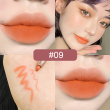 Load image into Gallery viewer, 10 Colors Matte Lipliner Lipstick Non-fading Waterproof Long-lasting Nude Matte Lipstick Women Lip Makeup Cosmetics
