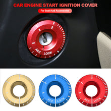 Load image into Gallery viewer, Car Engine Start Ignition Cover Ringhole Sticker Case For Volkswagen Golf VW Polo Passat For Seat Audi Accessories
