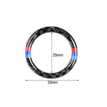 Load image into Gallery viewer, Car Start Decoration Circle Decal Stickers Start Up Engine One-Click Button For BMW 3 Series E90 E92 E93 320i Z4 E89 2009-2012

