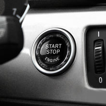 Load image into Gallery viewer, 2Pcs Car Engine Start Stop Button Replace Cover Trim Styling Accessories Trim Sticker for BMW E90 E92 E93 320i Z4 E89 2009-2012
