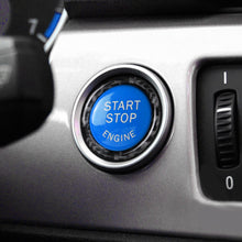 Load image into Gallery viewer, 2Pcs Car Engine Start Stop Button Replace Cover Trim Styling Accessories Trim Sticker for BMW E90 E92 E93 320i Z4 E89 2009-2012
