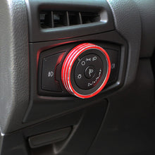 Load image into Gallery viewer, Car Front Head Lights Switch Button Knob Cover Trim Fit for Ford Focus 3 MK3 Kuga Escape 2012 - 2019 Head Lamps Accessories
