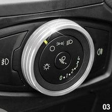 Load image into Gallery viewer, Car Front Head Lights Switch Button Knob Cover Trim Fit for Ford Focus 3 MK3 Kuga Escape 2012 - 2019 Head Lamps Accessories
