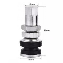 Load image into Gallery viewer, 2Pcs Motorcycle Car Tire Wheel Valve Tubeless No Tube Stem Bike ATV Bicycle for Motorcycles Motorbike Bicycles
