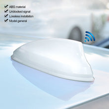 Load image into Gallery viewer, Car Shark Fin Antenna FM Signal Amplifier Radio Aerials FM/AM Roof Decoration Aerial Replacement
