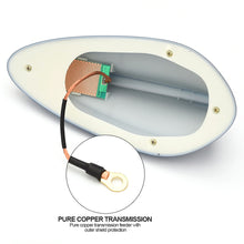 Load image into Gallery viewer, Car Shark Fin Antenna FM Signal Amplifier Radio Aerials FM/AM Roof Decoration Aerial Replacement
