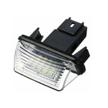 Load image into Gallery viewer, 1Pc 18LED Car License Plate Light Lamp 12V 6500K For Peugeot 206 207 307 308 406 407 For Citroen C3 C4 C5 C6

