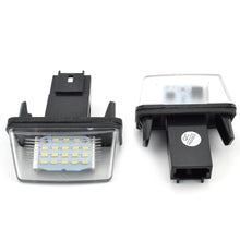Load image into Gallery viewer, 1Pc 18LED Car License Plate Light Lamp 12V 6500K For Peugeot 206 207 307 308 406 407 For Citroen C3 C4 C5 C6
