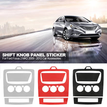 Load image into Gallery viewer, Carbon Fiber Car Console Protector Sticker Case for Ford Focus 2 MK2 2009 - 2012 Car Accessories
