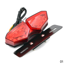 Load image into Gallery viewer, Universal Motorcycle Accessories Tail Light Rear Lights Stop Moto Flasher Turn Signal 12V Waterproof Moto Bike Parts
