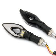 Load image into Gallery viewer, 1PC Universal Motorcycle 13LED 12V Amber+Blue/Red/White Double Color Turn Signal Indicator Light Blinker
