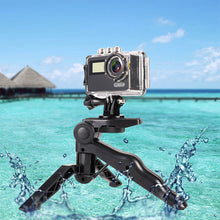 Load image into Gallery viewer, Mini Tripod for Phone Smartphone Handheld Tripie for Cell Phone Tabletop Tripod for Gopro Action Camera Holder Tripode Go Pro
