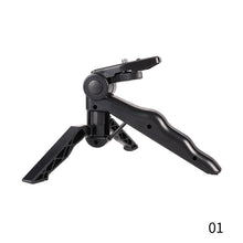 Load image into Gallery viewer, Mini Tripod for Phone Smartphone Handheld Tripie for Cell Phone Tabletop Tripod for Gopro Action Camera Holder Tripode Go Pro
