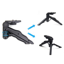 Load image into Gallery viewer, Mini Tripod for Phone Smartphone Handheld Tripie for Cell Phone Tabletop Tripod for Gopro Action Camera Holder Tripode Go Pro

