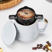Load image into Gallery viewer, Foldable Stainless Steel Coffee Filter Drip Coffee Tea Holder Reusable Paperless Coffee Strainer Coffee Funnel Pour Over Holder
