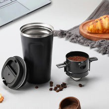 Load image into Gallery viewer, Foldable Stainless Steel Coffee Filter Drip Coffee Tea Holder Reusable Paperless Coffee Strainer Coffee Funnel Pour Over Holder
