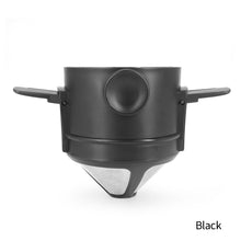 Load image into Gallery viewer, Foldable Stainless Steel Coffee Filter Drip Coffee Tea Holder Reusable Paperless Coffee Strainer Coffee Funnel Pour Over Holder
