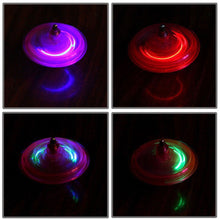 Load image into Gallery viewer, Colorful Luminous Gyro Magnetic Spinning Top Rotating Gyroscope LED Light Gyro Wheel Magic Spinning Yo-Yo Ball Kids Children's Gift Christmas toy
