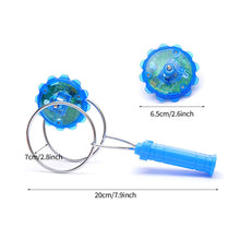 Load image into Gallery viewer, Colorful Luminous Gyro Magnetic Spinning Top Rotating Gyroscope LED Light Gyro Wheel Magic Spinning Yo-Yo Ball Kids Children's Gift Christmas toy
