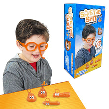 Load image into Gallery viewer, Funny Poop Fishing Game Kids Glasses Hook Poops Game Party Props Glasses Hanging Poop Head Sports Office Interactive Toys
