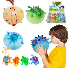 Load image into Gallery viewer, Funny Blowing Animals Inflate Dinosaur Vent Balls Antistress Hand Balloon Kids Fidget Party Games Toys for Children Gift
