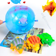 Load image into Gallery viewer, Funny Blowing Animals Inflate Dinosaur Vent Balls Antistress Hand Balloon Kids Fidget Party Games Toys for Children Gift
