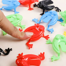 Load image into Gallery viewer, 12Pcs Jumping Frog Toys Parent-child Bounce Frogs Fidget Toys Stress Reliever Novelty Toys for Children Birthday Party Gift
