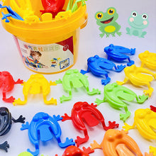 Load image into Gallery viewer, 12/18/24Pcs Jumping Frog Toys Parent-child Bounce Frogs Fidget Toys Stress Reliever Novelty Toys for Children Birthday Party Gift
