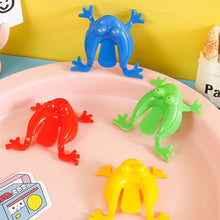 Load image into Gallery viewer, 12/18/24Pcs Jumping Frog Toys Parent-child Bounce Frogs Fidget Toys Stress Reliever Novelty Toys for Children Birthday Party Gift
