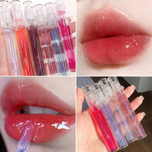 Load image into Gallery viewer, Transparent Water Glass Lip Gloss Moisturizing Mirror Shiny Lip Gloss Colorless Transparent Lip Gloss Makeup Cosmetic

