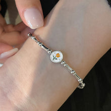 Load image into Gallery viewer, Creative Tulip Bamboo Knot Bracelet Temperament Versatile Pearl Tulip Bracelet Simple Jewelry Accessories for Women
