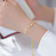 Load image into Gallery viewer, Fashion Tulip Bracelet Design Sense of Female Minority Senior Opal Girlfriends Hand Jewelry Gift
