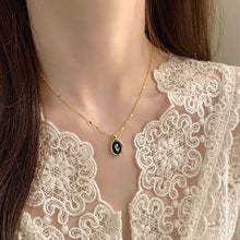 Load image into Gallery viewer, Dropping Tulip Flower Necklace Vintage Design Sense Collar Chain Temperament Necklace Women Jewelry Neck Chain
